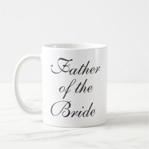Père de la mariée Enregistrer la date Mug personna