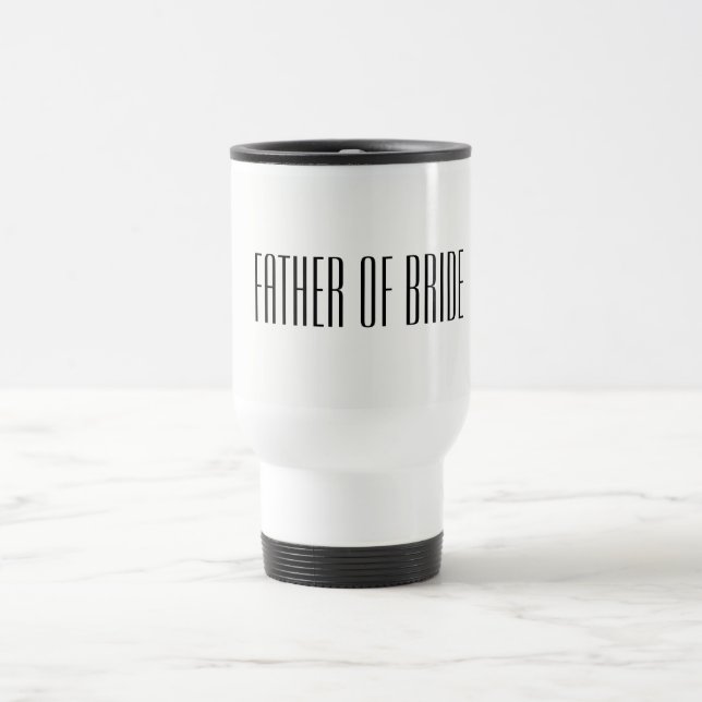 Père de la mariée Travel Mug (Centre)