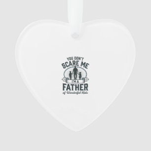 Père d'enfants merveilleux Citation vintage Design