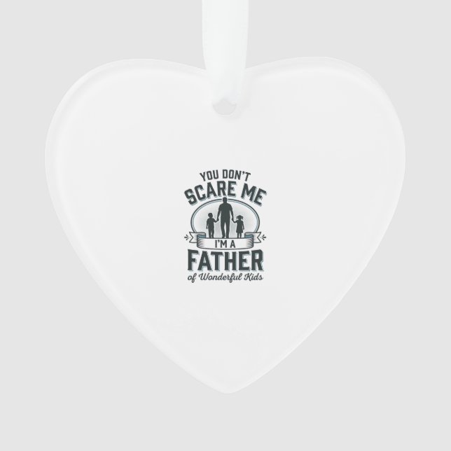 Père d'enfants merveilleux Citation vintage Design (devant)