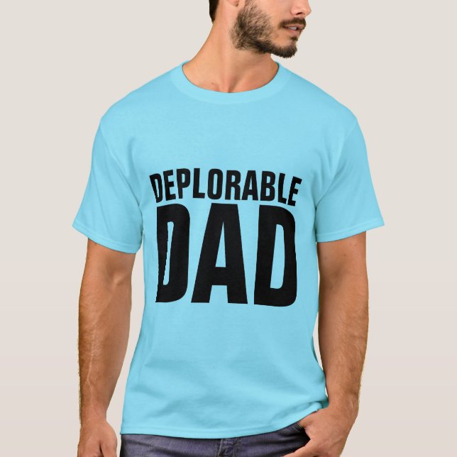 PÈRE DÉPLORABLE, T-shirts CONSERVATEURS (Devant)