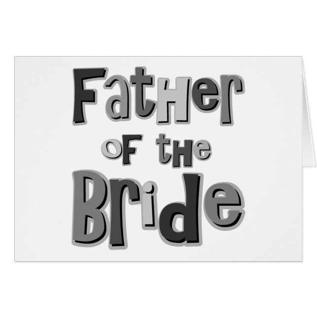 Père du gris de jeune mariée (Devant horizontal)