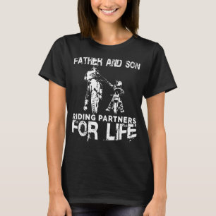 Père Et Fils Partenaires Pour Vie T-shirt Da