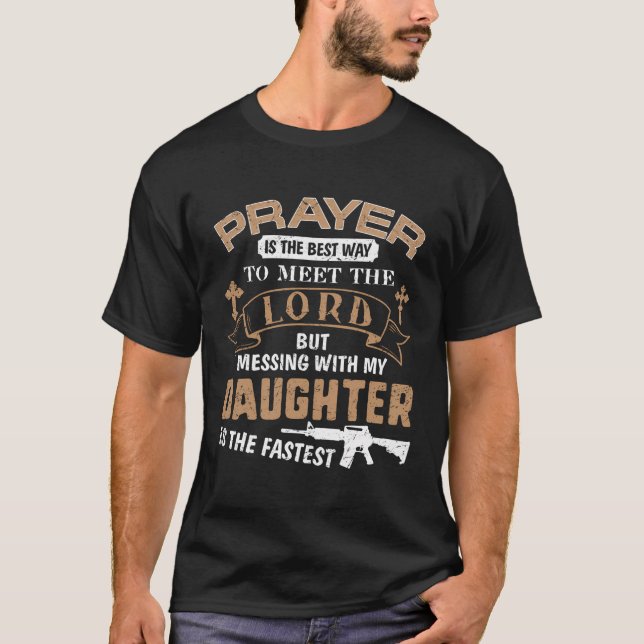 Père Fier Papa Sweat - shirt à capuche Si Tu Mains (Devant)