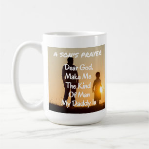 Père, Fils Prier Café Mug