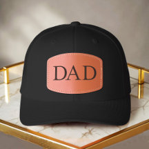 Père lettrage simple classique noir
