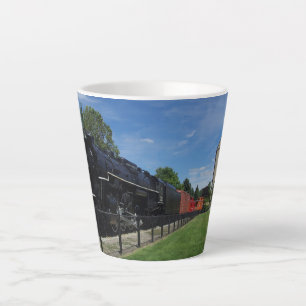 Pere Marquette 1223 train en latte mug