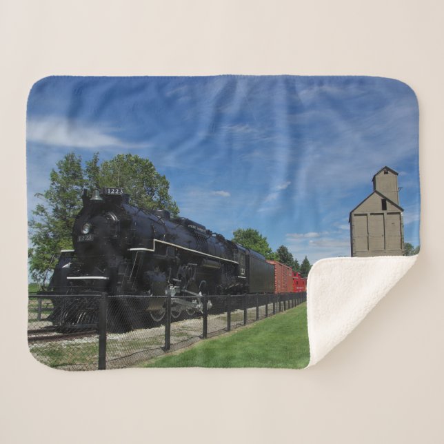 Pere Marquette 1223 train sherpa couverture (Devant (Horizontal))