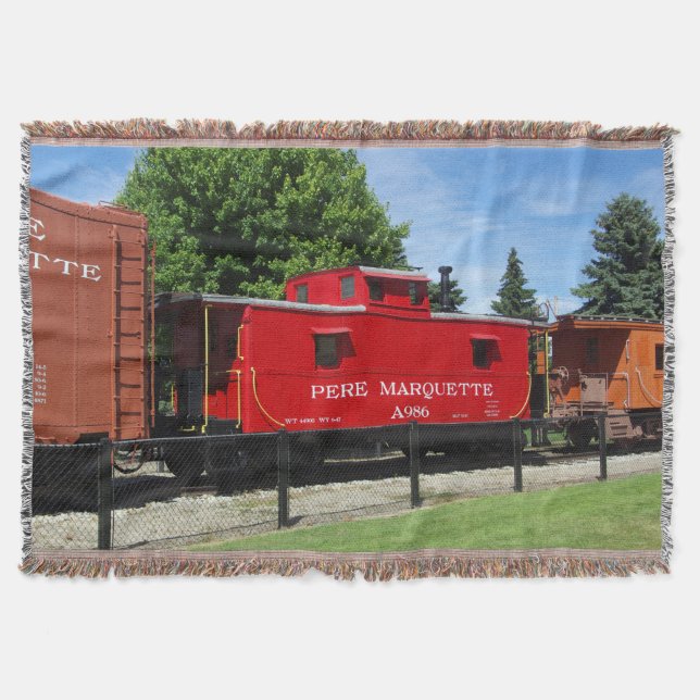 Pere Marquette caboose jeter la couverture (Devant)