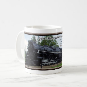 Pere Marquette Steam Locomotive tasse