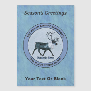 Père Noël 1er Polar Airlift Sqdn - Subduit