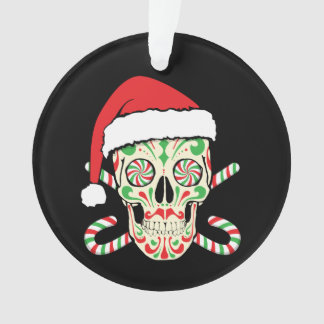 Père Noël à crâne de sucre