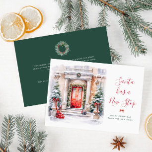 PÈRE NOËL A UN NOUVEL ARRÊT   faire-part de déplac