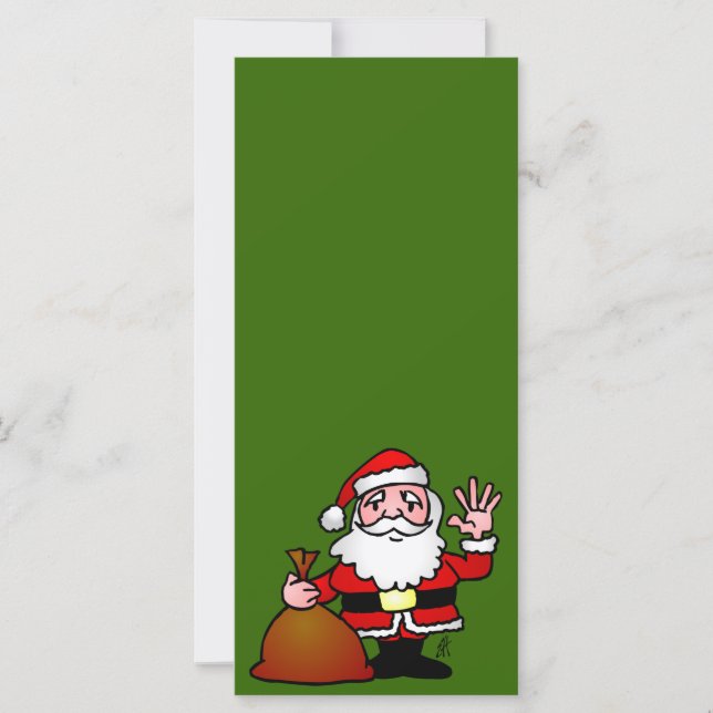 Père Noël agitant (Devant)