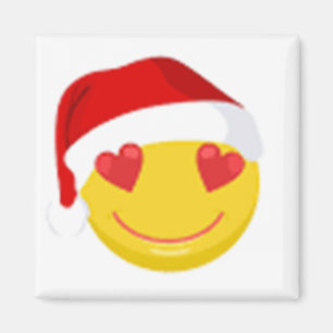 ***PÈRE NOËL AUX YEUX CARDIAQUES*** MAGNET POUR LU