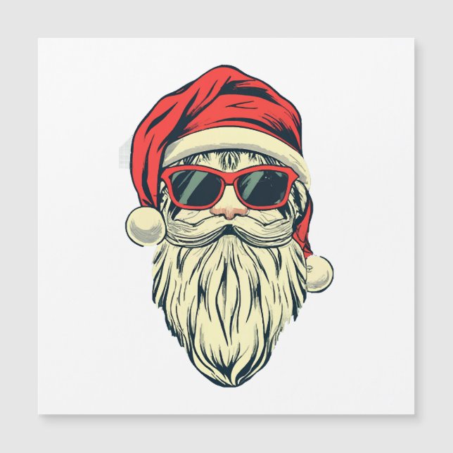 Père Noël avec des lunettes (Devant)