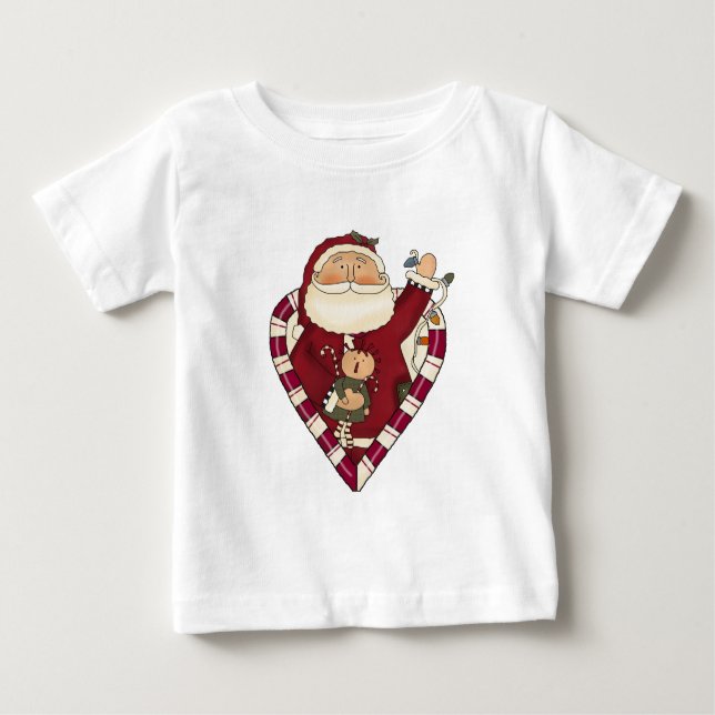 Père Noël avec des t-shirts et cadeaux Ragdoll (Devant)