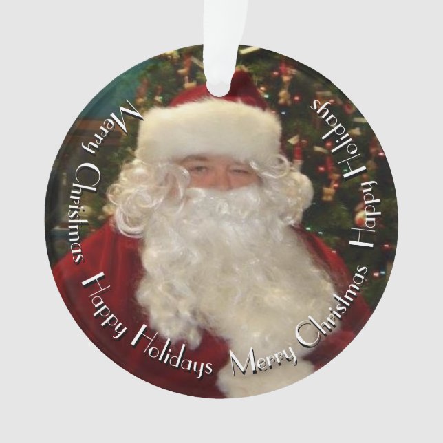 Père Noël avec texte personnalisable (devant)