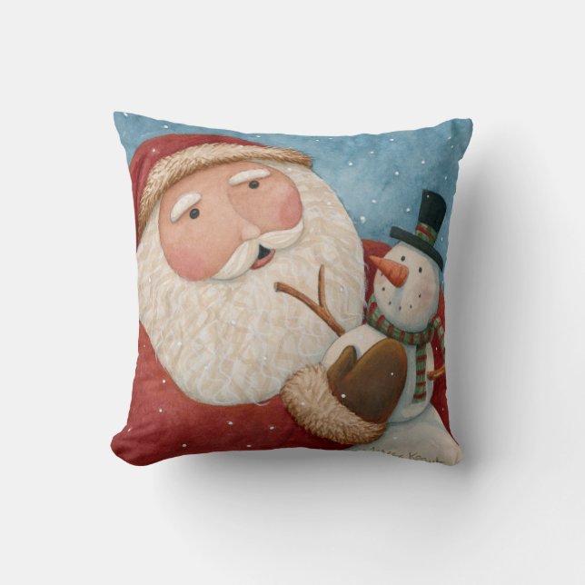 Père Noël Buddy - Coussin (Recto)