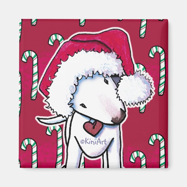 Père Noël Bully KiniArt Magnet (Devant)