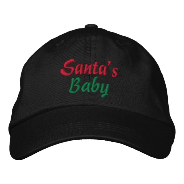 Père Noël Casquette de Noël pour bébé (Devant)