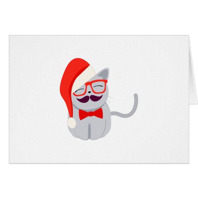 Père Noël Cat (Devant Horizontal)
