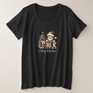 Père Noël Cat et ses petits assistants en style Vi