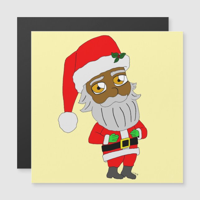 Père Noël Chibi (Devant / Derrière)