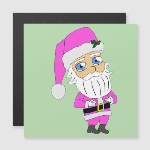 Père Noël chibi en costume rose