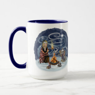 Père Noël Chris et Wilbur Fireside Friends Mug