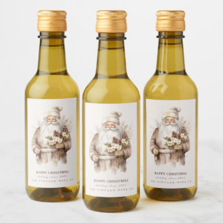 Père Noël Christmas Favore les Étiquettes de boute