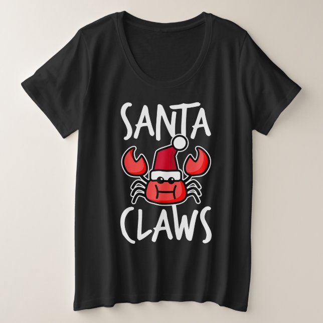 Père Noël Claws Nouvelle-Angleterre Crabe mignonne (Design devant)