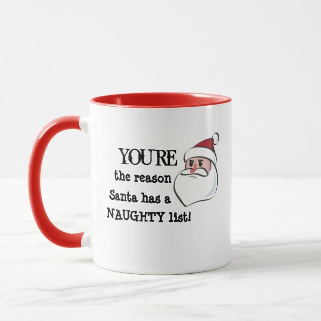 Père Noël Combo Mug (Gauche)