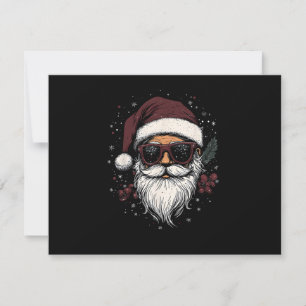 Père Noël cool avec lunettes de soleil Noël