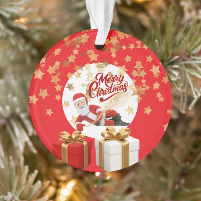 Père Noël cool Vacances de Noël à Noël 🎅 (Arbre)