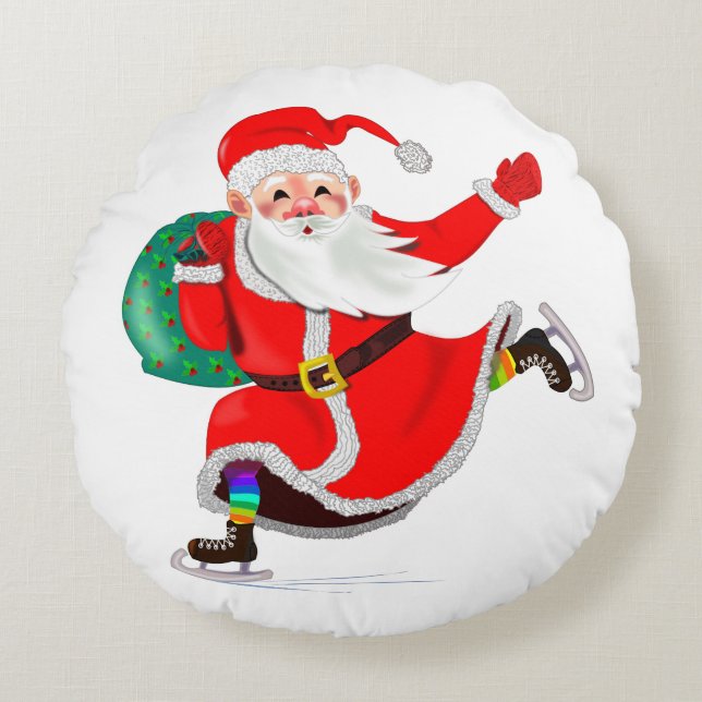 Père Noël Coussin de Noël (Devant)