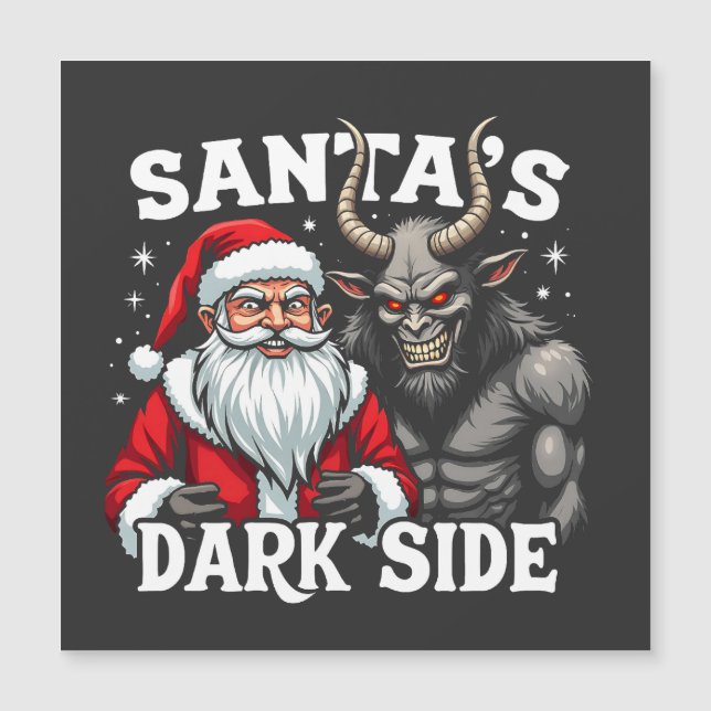 Père Noël Dark Side Christmas Evil Krampus (Devant)