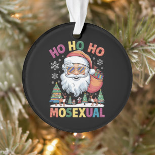 Père Noël de Noël homosexuel Ho Ho Ho Fierté gay d