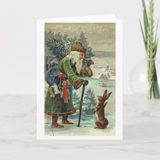 Père Noël demande la carte Way