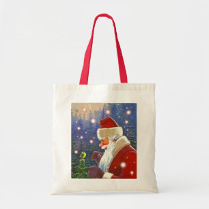 PÈRE NOËL DOUX ET SACS FOURRE-TOUT À VACANCES D