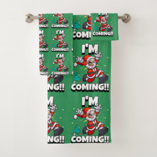 Père Noël drôle Pattern Humour Noël