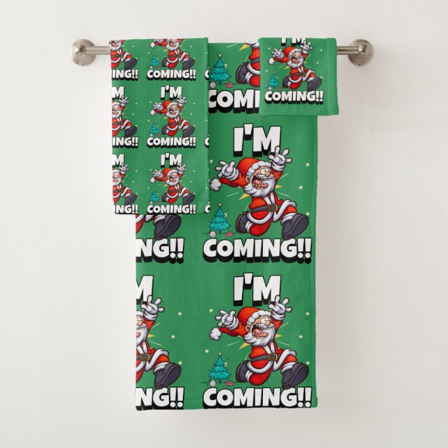 Père Noël drôle Pattern Humour Noël (En situation)