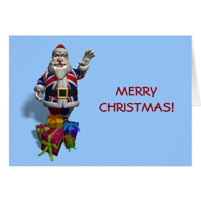 Père Noël du Royaume-Uni (Devant horizontal)