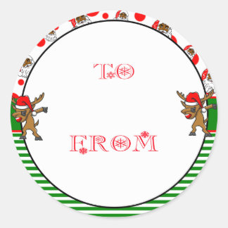 Père Noël est à venir Sticker