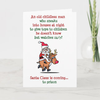 Père Noël est la carte de surveillance
