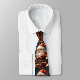 Père Noël et Cravate de Noël