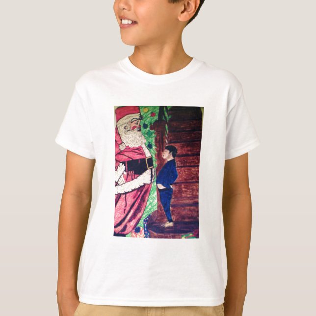 PÈRE NOËL ET MOI ENFANTS T-SHIRT (Devant)