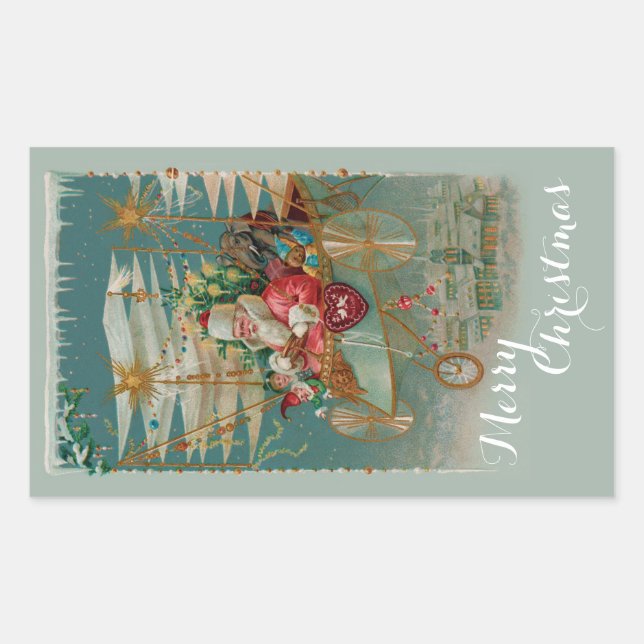 Père Noël et ses autocollants Extraordinaires de l (Devant)