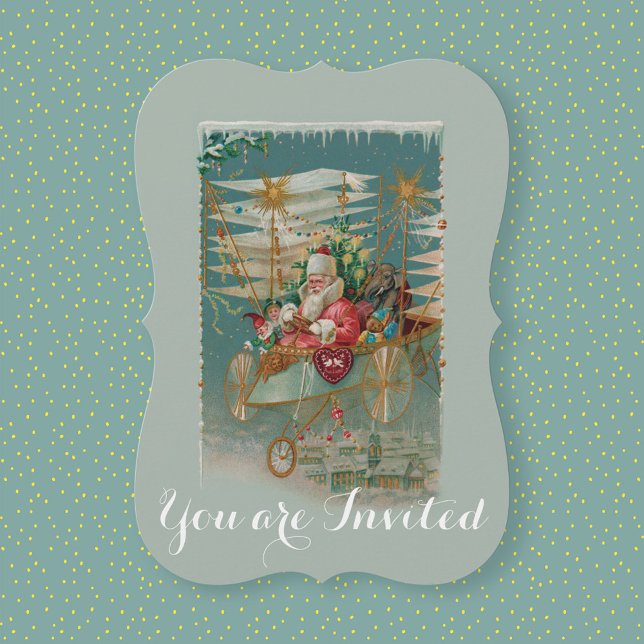 Père Noël et son invitation Extraordinaire à la ma (Créateur téléchargé)