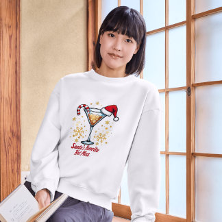 Père Noël Favori Hot Mess Sweatshirt
